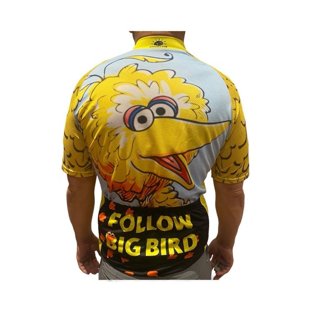 Men's Big Bird Graphic Cycling Jersey - Picture 2 of 4